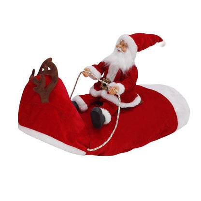 Santa Rider Dog Costume