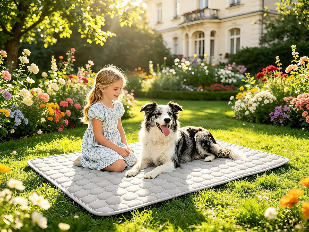 Cooling Mat for Dogs, Arc-Chill Q-Max>0.4 Washable Breathable Pad