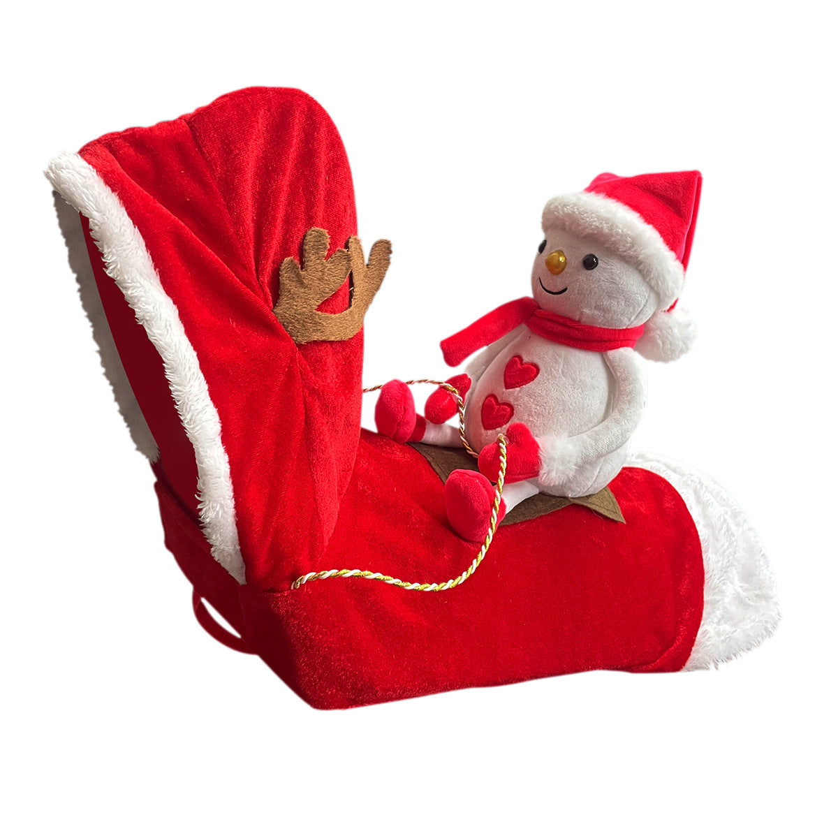 Santa Rider Dog Costume